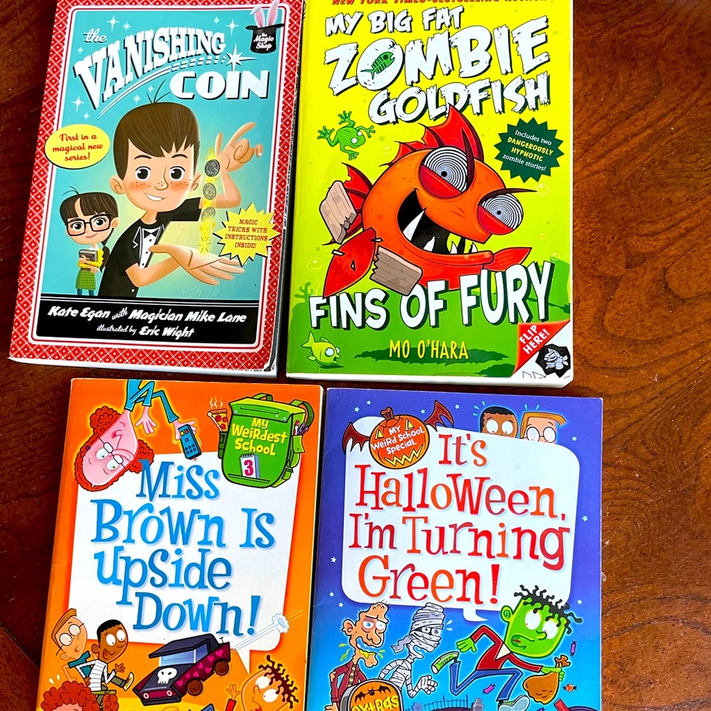 Book bundle of 4 paperback books